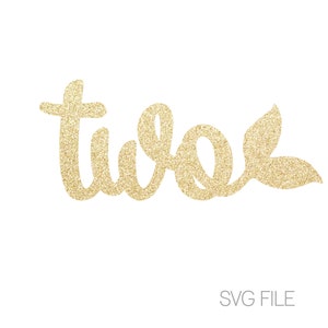 Two Mermaid Tail SVG | Digital Download  | svg