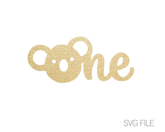 Download Koala One Svg First Birthday Svg 1st Digital Download Svg Etsy