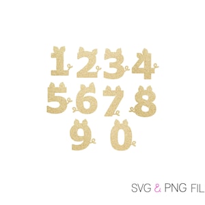 Pig SVG Number Digital Download | Birthday | Farm Birthday SVG | Digital Download  | svg png