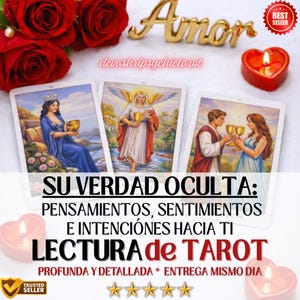 Lectura del Tarot en Español: Pensamientos, Sentimientos e Intenciones de Tu Persona Especial