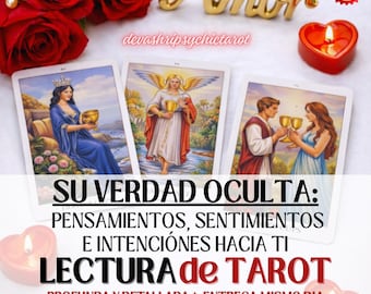 Lectura del Tarot en Español: Pensamientos, Sentimientos e Intenciones de Tu Persona Especial