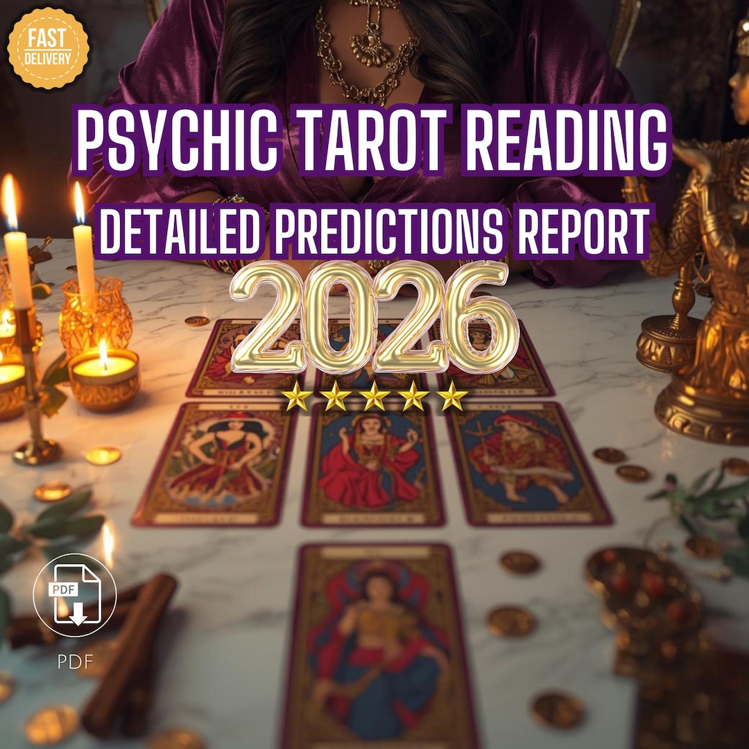 2026 Reading PDF Psychic Reading 2026 Prediction Reading Etsy UK Il 2x9m