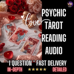 Love Tarot Reading 1 Question Reading In Depth Love Reading Psychic Tarot Reading How They Feel About Me - Audio