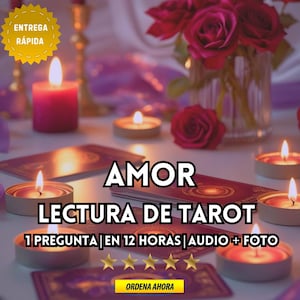 Lectura de Tarot en Español, Consultas de Tarot para el Amor, Interpretacion de Cartas, Sesion de Tarot en Audio, Adivinacion Personalizada