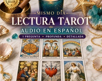 Lectura de Tarot en Audio, 1 Pregunta, Lectura Psiquica en Audio en Español