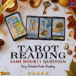 SAME HOUR Tarot Reading Audio 1 Question Psychic Reading