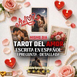 Lectura de Tarot Escrita: Amor – Predicciones De Amor Tirada de Cartas No ai
