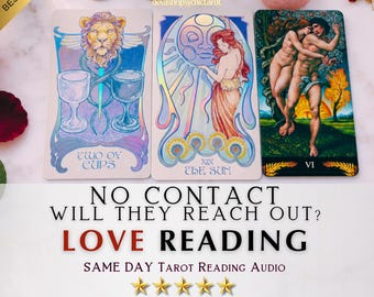 Psychic Tarot Reading: No Contact Love Reading, Will We Reconcile, Ex Love Reading, Reconciliation Reading (Audio)