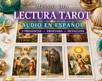 Lectura de Tarot en Español 3 Preguntas Lectura Psiquica Audio MP3