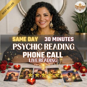 Tarot Reading SAME DAY 30 Minute Phone Call Live Psychic Reading