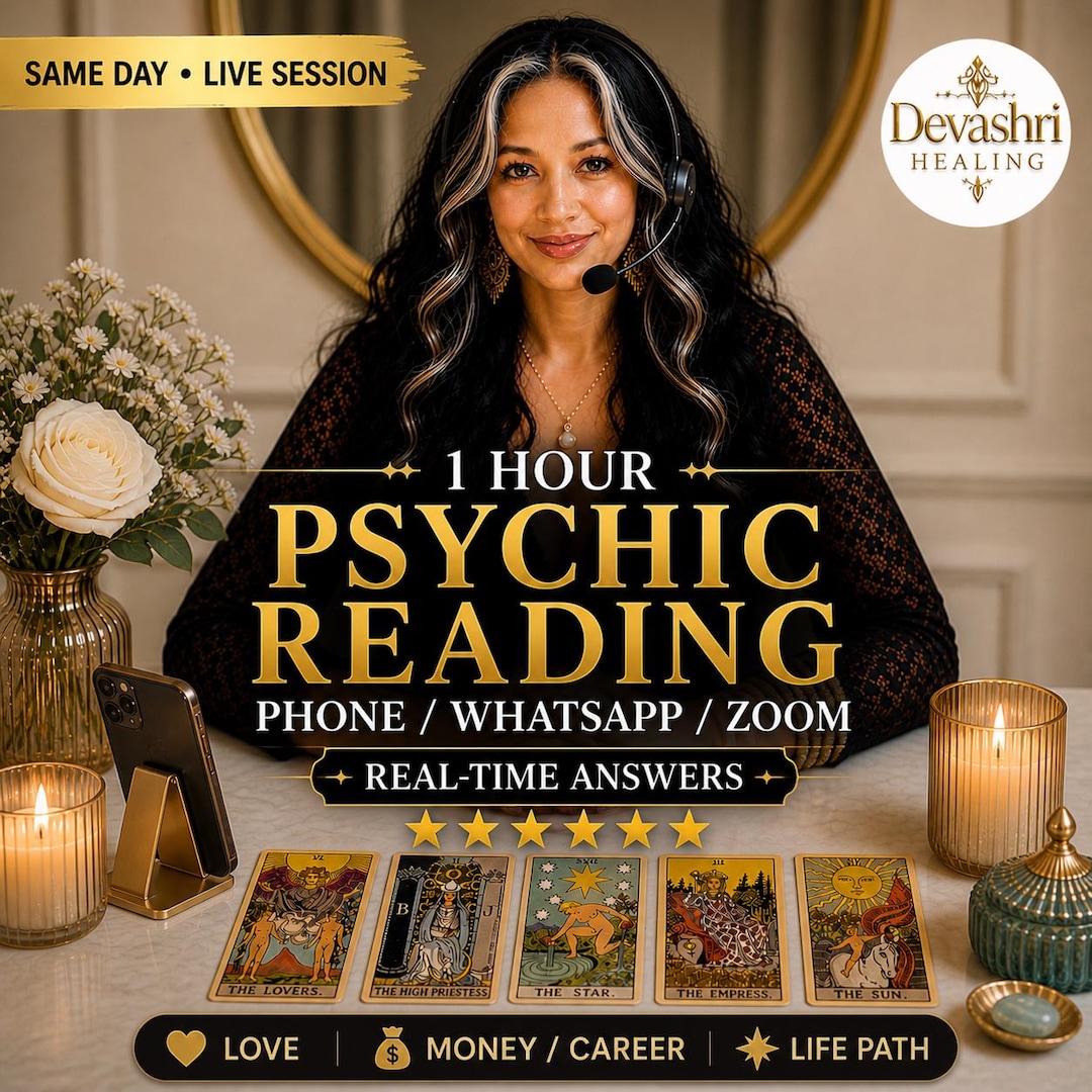 Psychic Call Same Day Phone Call Tarot Reading 1 Hour Live Psychic Reading Detailed ...