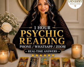 Same Day Phone Call Tarot Reading 1 Hour Live Psychic Reading Detailed In-Depth Reading