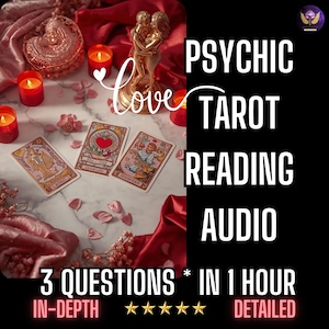 Same Hour Tarot Reading 3 Questions Reading Audio Your Current Situation, Future Love, Soulmate, Situationship