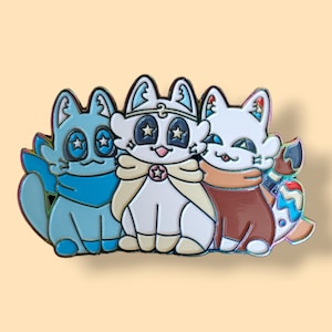 UnderMeow Star Sanses Enamel Pin