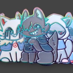 UnderMeow Bad Sanses Enamel Pin