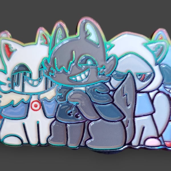 UnderMeow Bad Sanses Enamel Pin