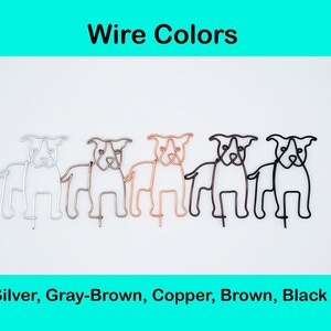 Wire sculpture of Rottweiler, pet memorial, pet portrait, wire art, office decor, dog lovers, gift desk decor, desk accessories dog portrait image 5