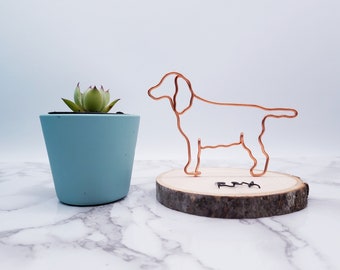 Honden beeld Spaniel hond beeldje : Beelden en Beeldjes
