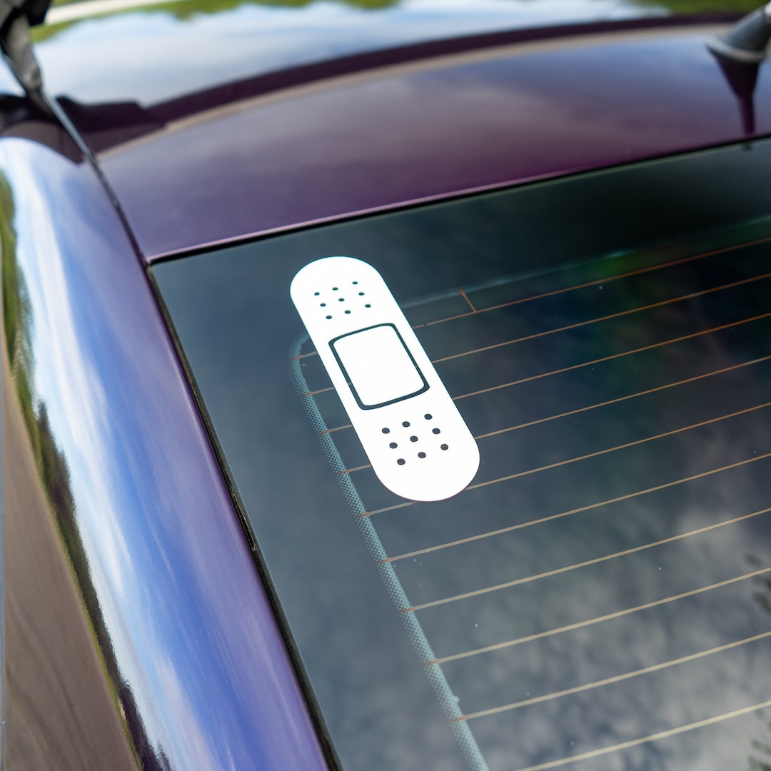 Bandaid Vinyl Sticker Decal, Car Decal, Window Sticker Etsy