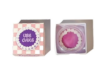 Ube Cake Lippenbalsam, Lebensmittel-Lippenbalsam, Lippenbalsam im Großhandel, Geburtstagsgeschenk, handgemachtes Make-up im Großhandel, Partygeschenk, Hochzeitsgeschenk, Chefkoch, viral