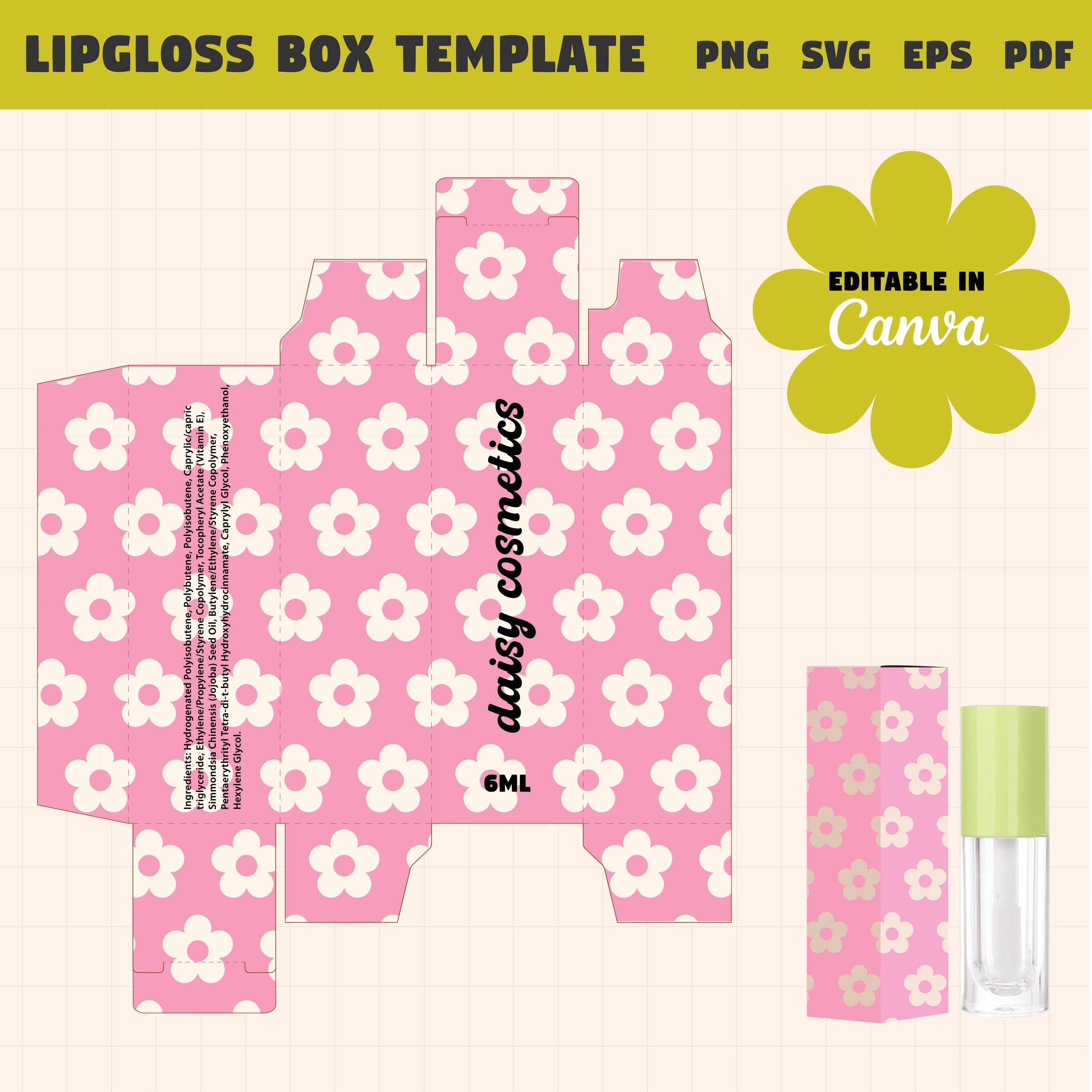 The Lip Gloss Box Template You Need To See - jarde3r