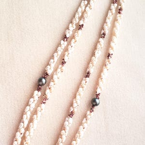Double Strand Niihau Shell Necklace, Momi Pikake Style Lei, Hawaiian Cultural Wedding Jewelry, 100% Authentic Niihau Shells, Shells Hawaii,