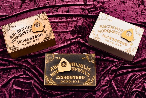 Ouija Board Box With Secret Lock Etsy