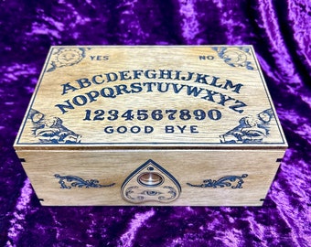 BROWN Secret Locking Ouija Board Stash Box