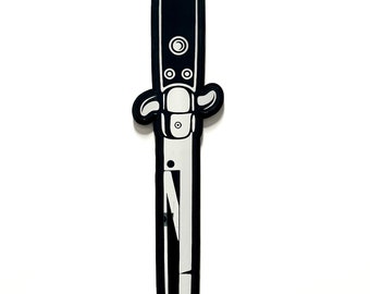 Stiletto Knife Accent Mirror
