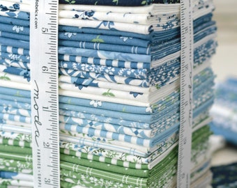 Shoreline Fat Quarter Bundle - Thimbleblossoms Camille Roskelley for Moda Fabrics