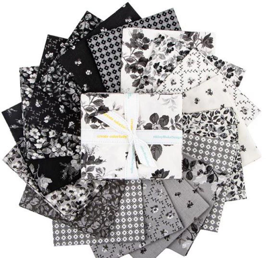 Fat Quarter Bundle of Ink & Ivory - Riley Blake Designs - Etsy