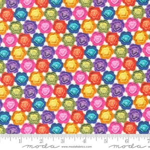 Vintage Soul Rainbow Fabric by Cathe Holden for Moda - #7438 11