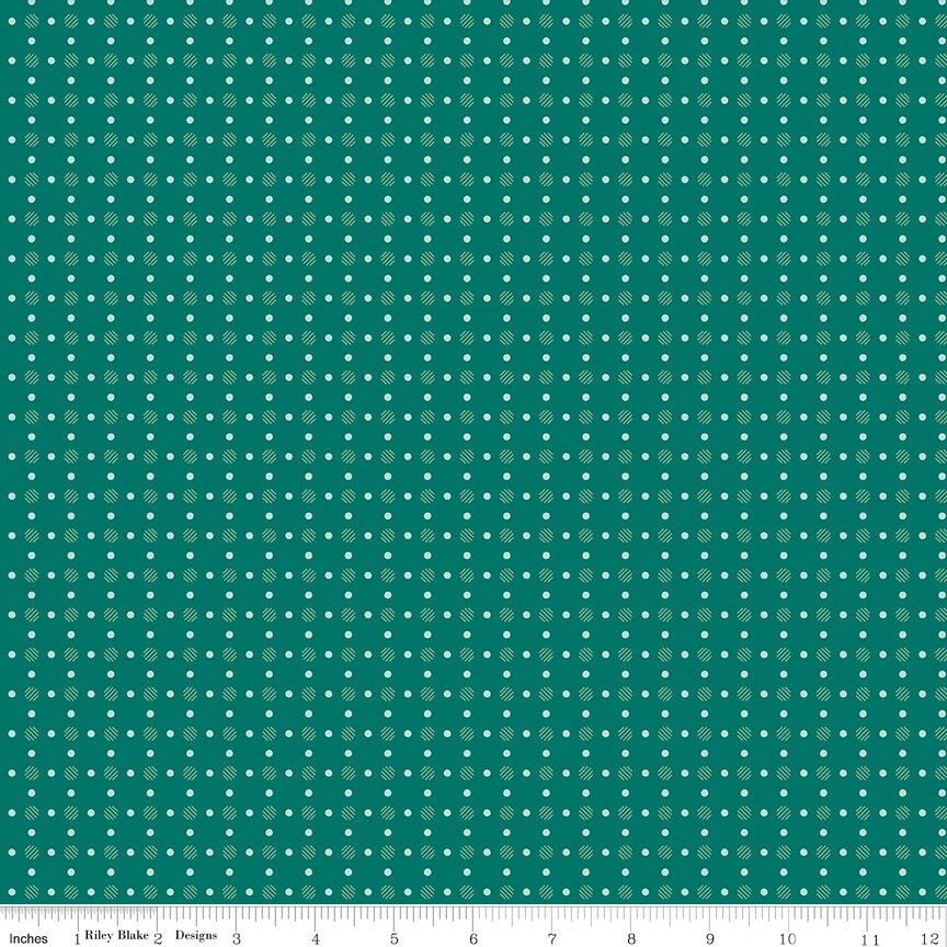 Bee Dot Fabric Lois Jade Fabric