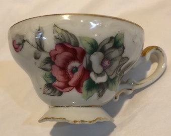 Ucagco Porcelain demitasse cup, hand painted, made in Japan