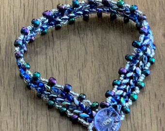 Midnight Rainbow Bracelet