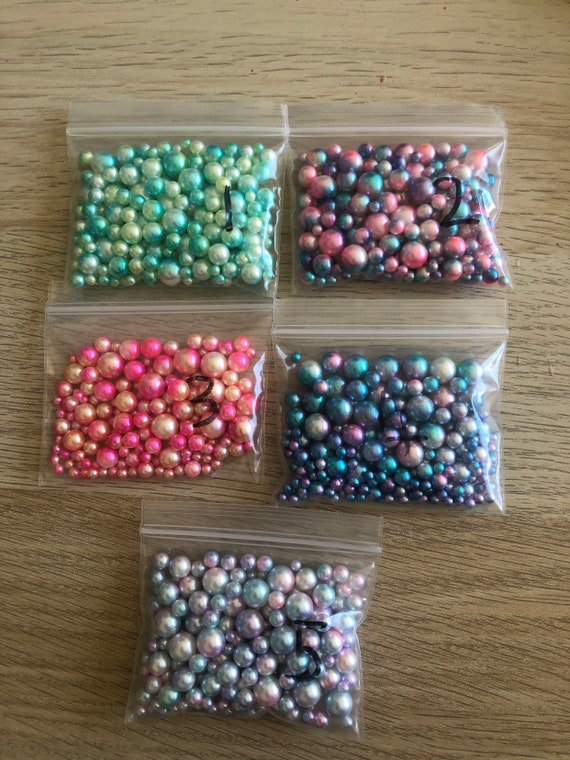 Pearl Beads Pearls For Slime Slime Beads Etsy