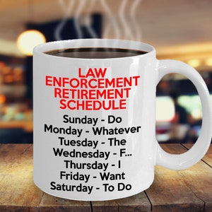 Law Enforcement Retirement Gifts, Retired Law Enforcement Officer Gifts, Gag Gifts For Law Enforcement Retiree, Retirement Gag Gift