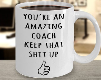 Coach Gift, Coach Mug, Gift For Coach, Coach Gift Ideas, Funny Coach Present, Amazing Coach, Best Coach Ever, Coach Gag Gifts