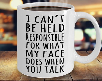 Funny Sarcastic Gifts, Funny Gag Gift For Men And Women, Funny Gift For Boss, Office Humor Gifts, Funny Quote Coffee Mug, Rude Quote, Snarky