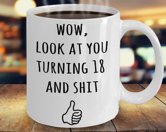Funny 18th Birthday Gifts, 18th Birthday Gift Ideas, Funny Gift Idea For 18th Birthday Party, 18th Bday Gag Gifts, 18th Birthday Joke