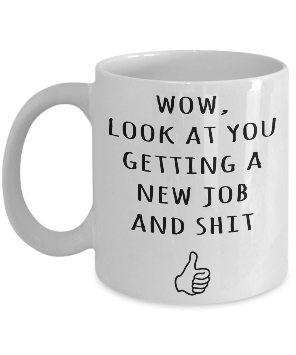 New Job Gift New Job Congratulations Gift New Job Mug New Etsy