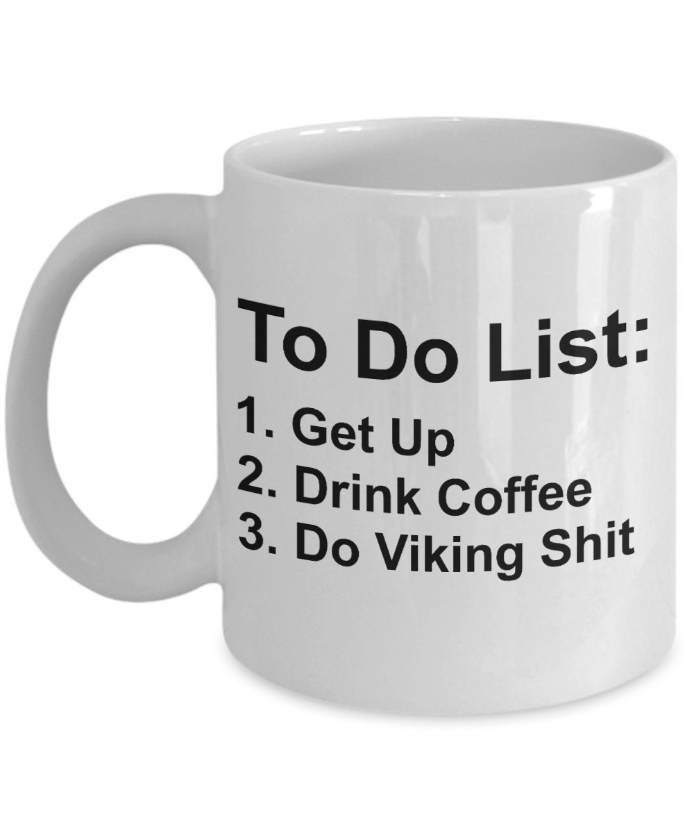 Viking Gifts Viking to Do List Viking Gift Idea for Men and Etsy