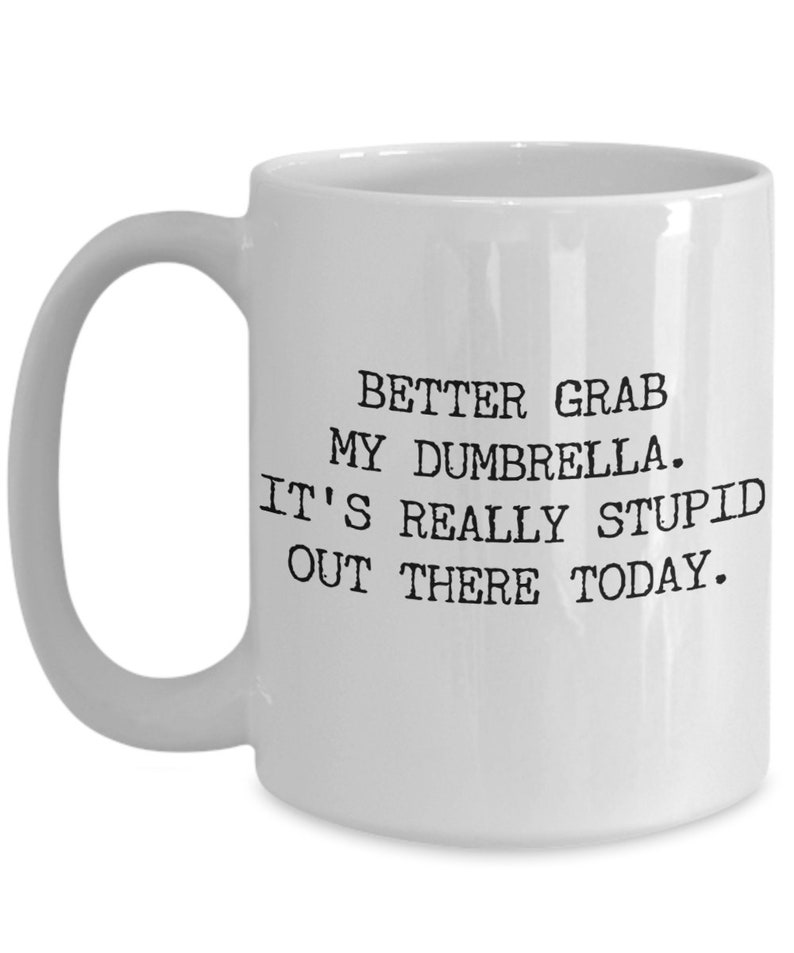 Office Gifts For Men And Women, Funny Coworker Gift, Better Grab My Dumbbrella, Funny Boss Mug, Office Gag Gifts, Office Humor, Work Humor image 2