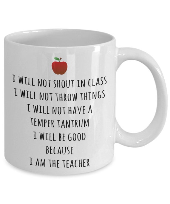 I'm a Teacher Not a Babysitter, Funny Teacher Svg, Amuse Sublimation Mugs  11 Oz, Mauag Funny Coffee Mug Gifts 
