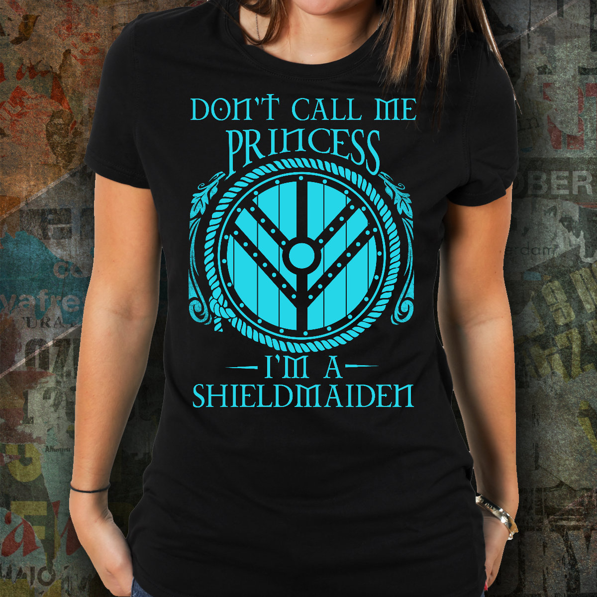 Shieldmaiden Viking Shield Women's T-shirt