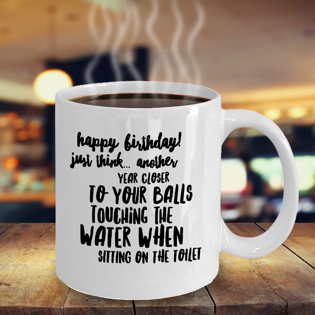 Old Man Birthday Mug, Old Fart Gifts, Grumpy Old Man Gifts, Funny