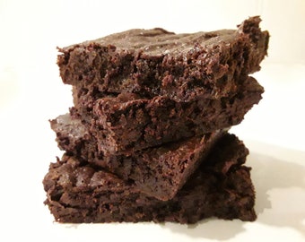 Gluten Free Double Chocolate Brownies- Fresh, Baked Goods, Dessert, GF, 1 Dozen