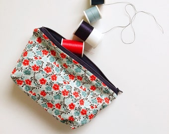 Red Thistle Travel/makeup/pencil Pouch