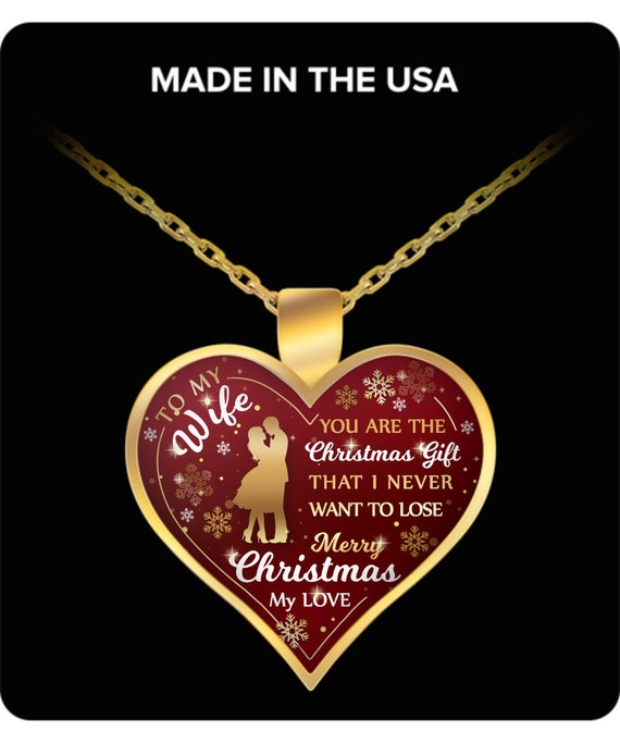 necklace for wife christmas