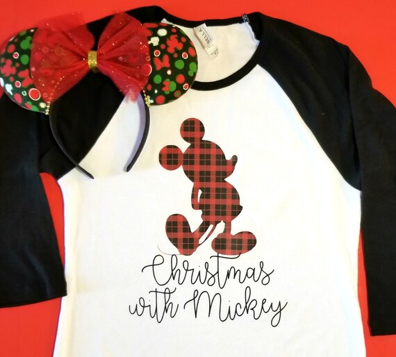 mickey christmas shirts